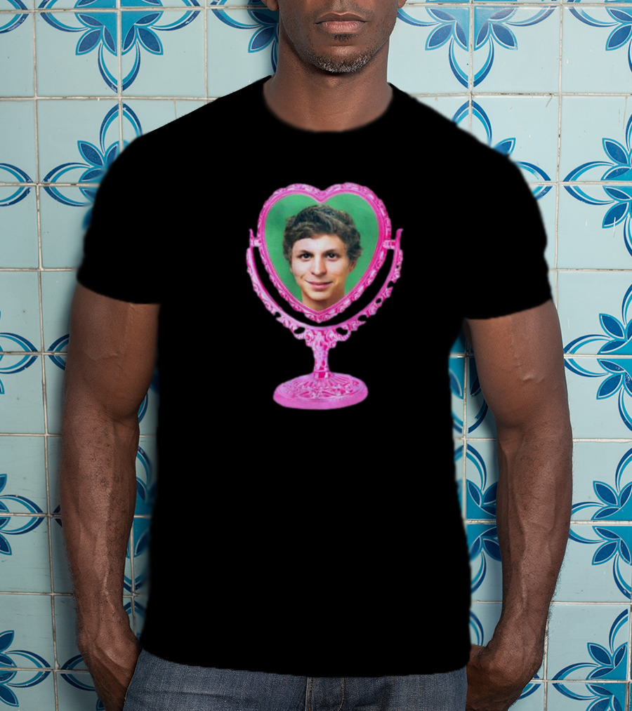 Michael Cera Heart Frame T-Shirt