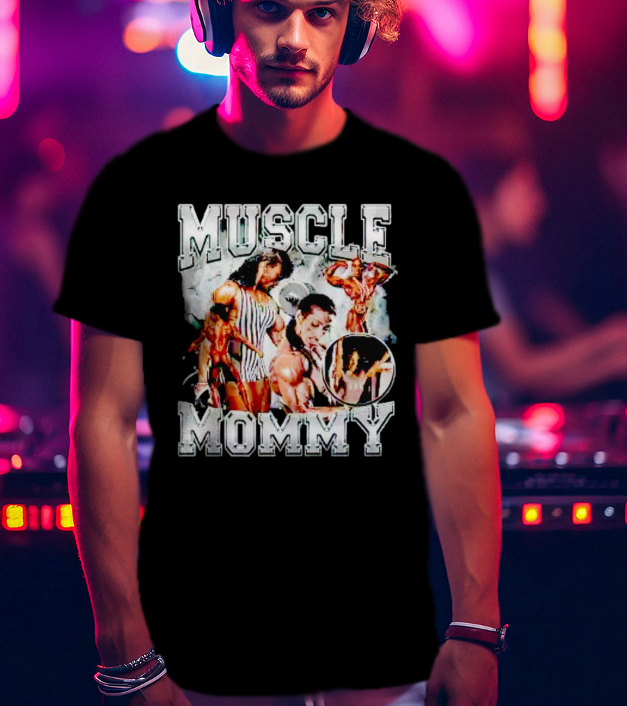 Muscle Mommy Bodybuilding Strong Female Athlete T-Shirt