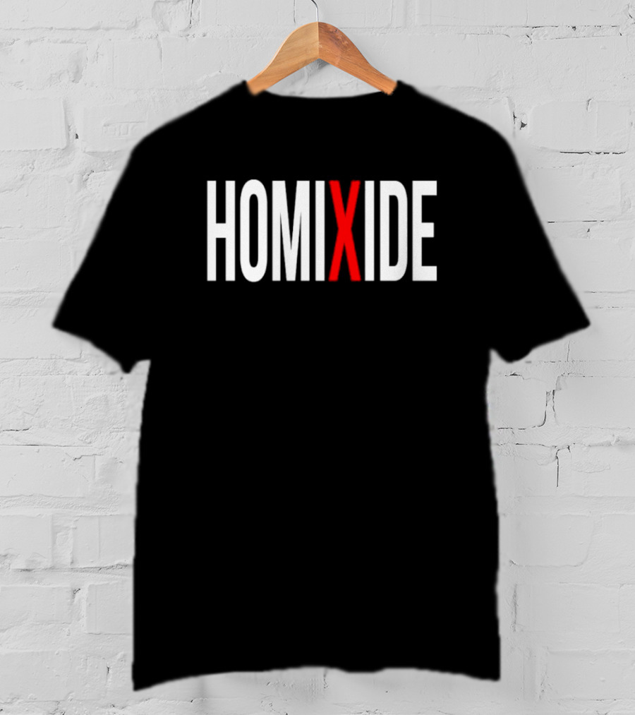 Homixide Gang Bold White T-Shirt