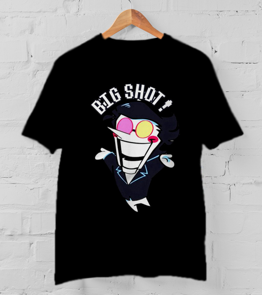 Spamton Big Shot Character With Bold Retro Sunglasses T-Shirt