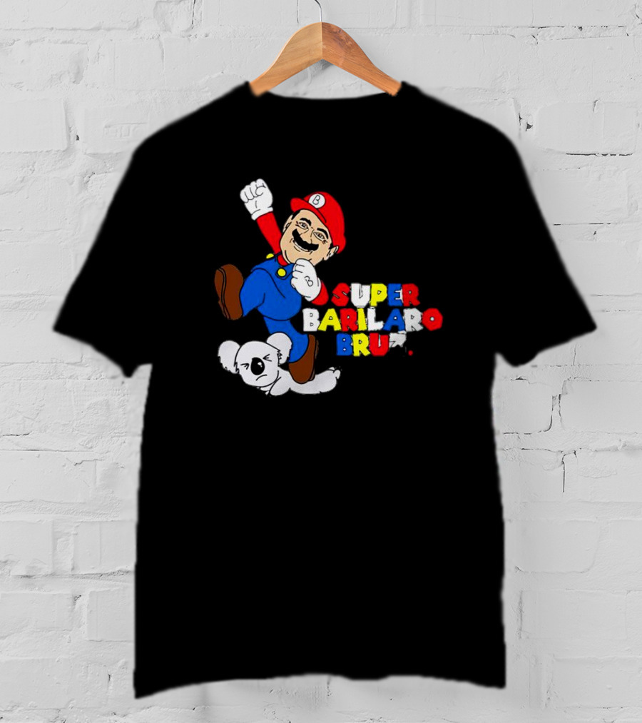 Super Barilaro Bruz Mario Parody Koala T-Shirt