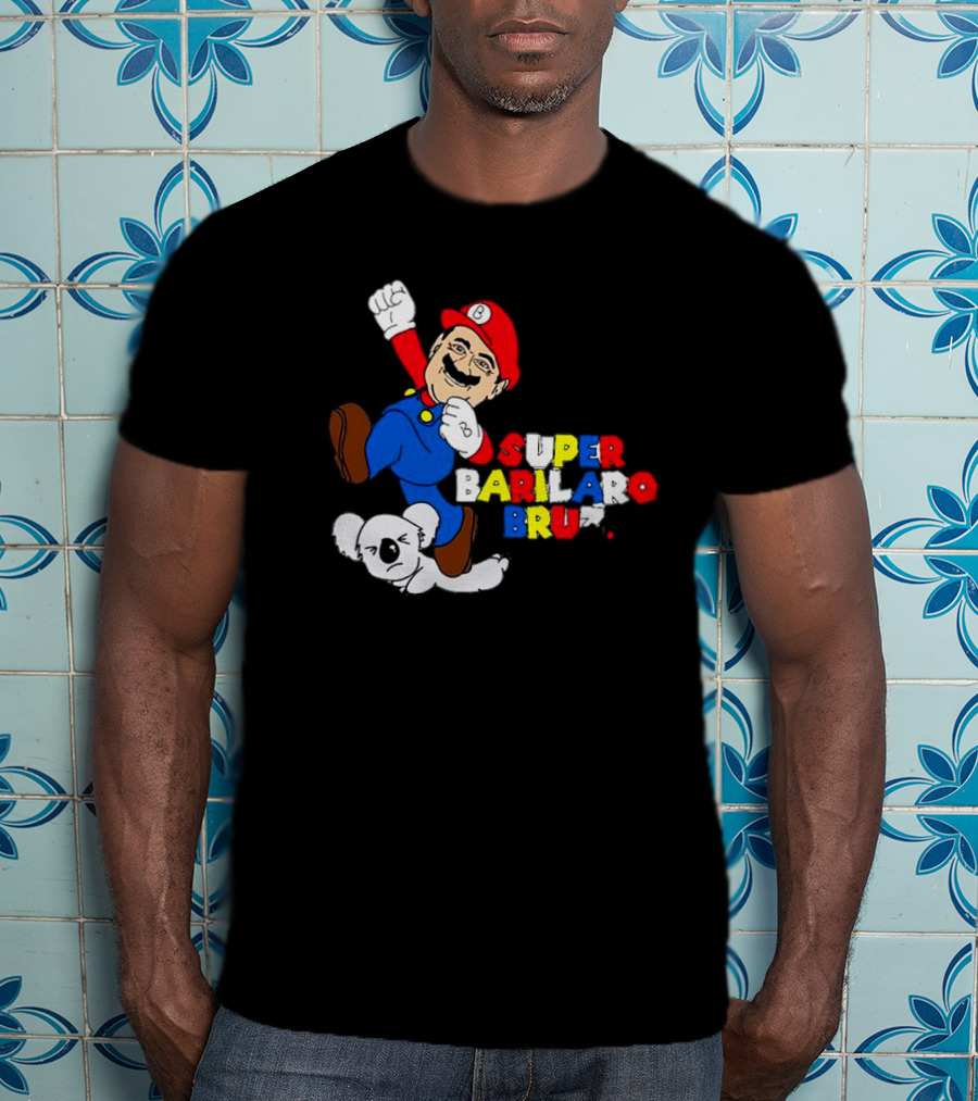 Super Barilaro Bruz Mario Parody Koala T-Shirt