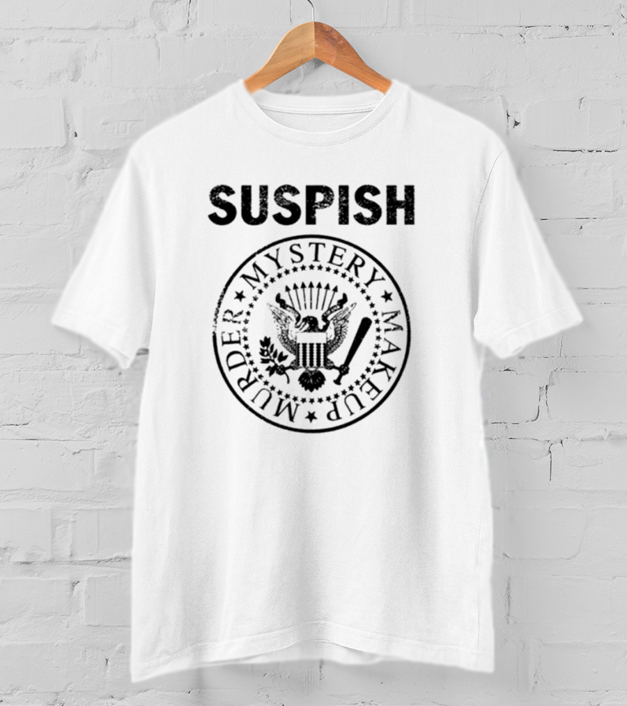 Suspish Mystery Makeup Murder Seal T-Shirt
