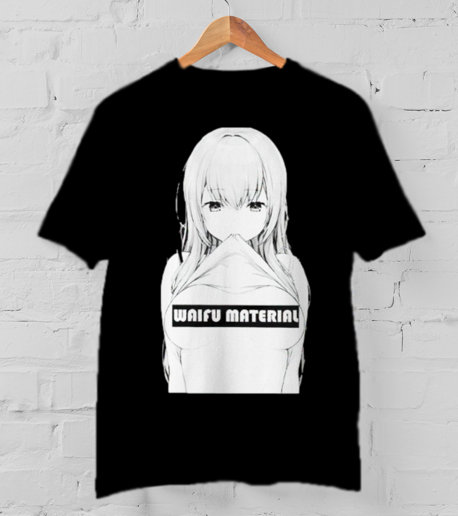 Waifu Material Anime Girl Manga T-Shirt