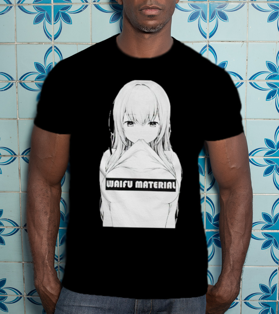 Waifu Material Anime Girl Manga T-Shirt