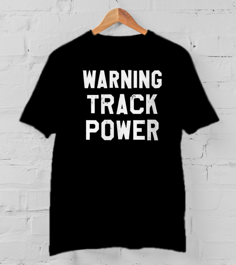Warning Track Power Retro Sports T-Shirt