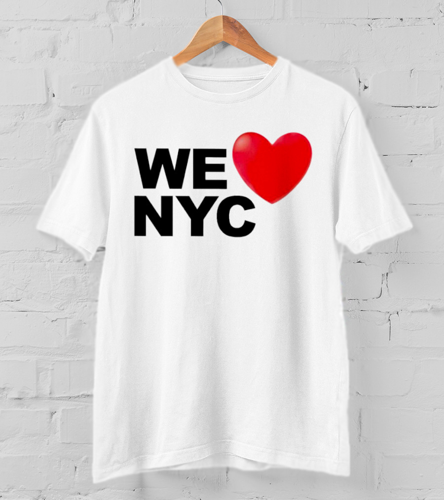 WE Heart NYC Red Love T-Shirt