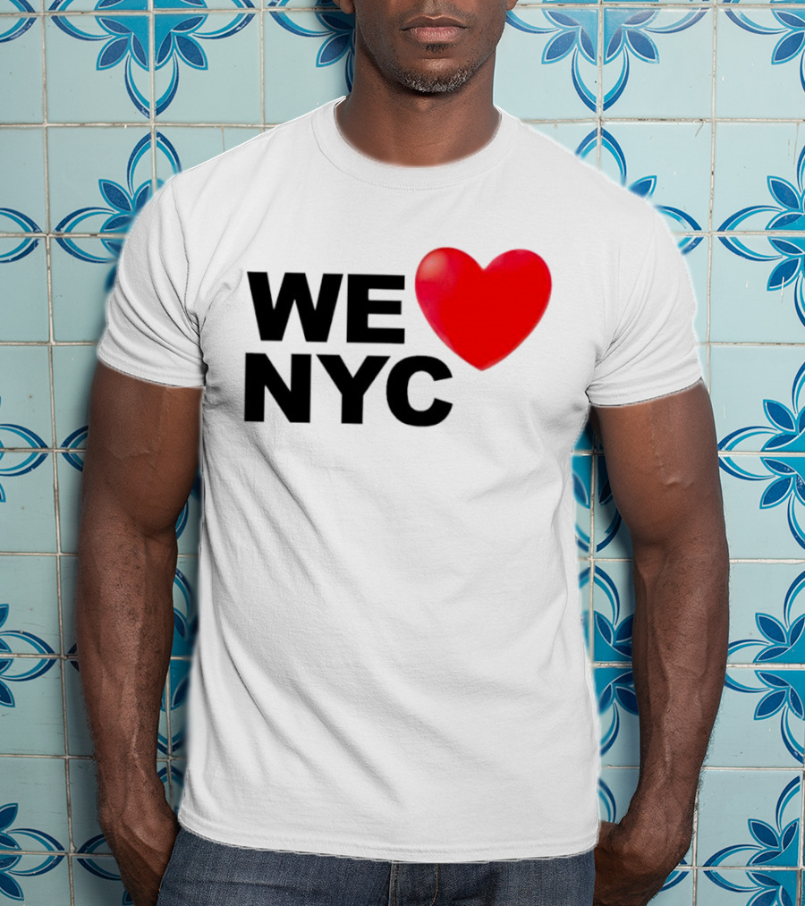 WE Heart NYC Red Love T-Shirt