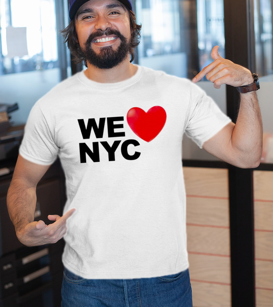 WE Heart NYC Red Love T-Shirt