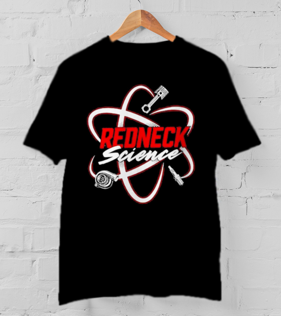 Westen Champlin Redneck Science Iconic Car Parts T-Shirt