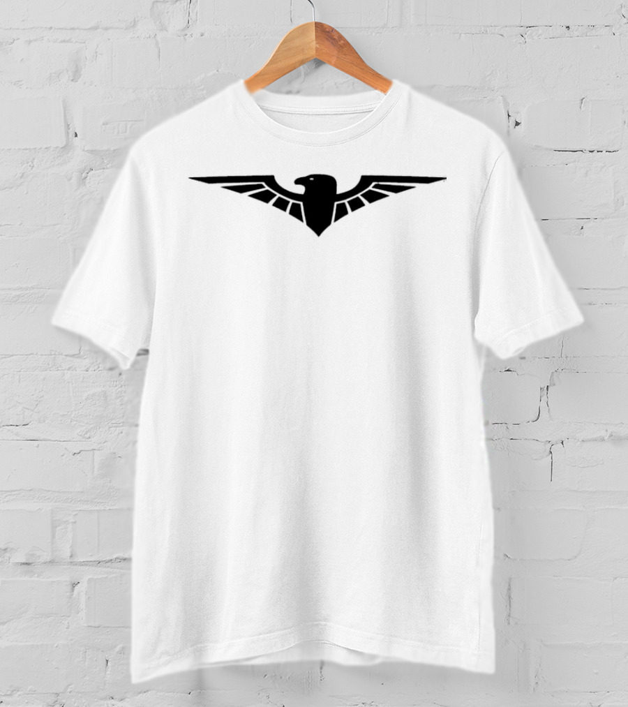 Falcon Wing Icon Black T-Shirt