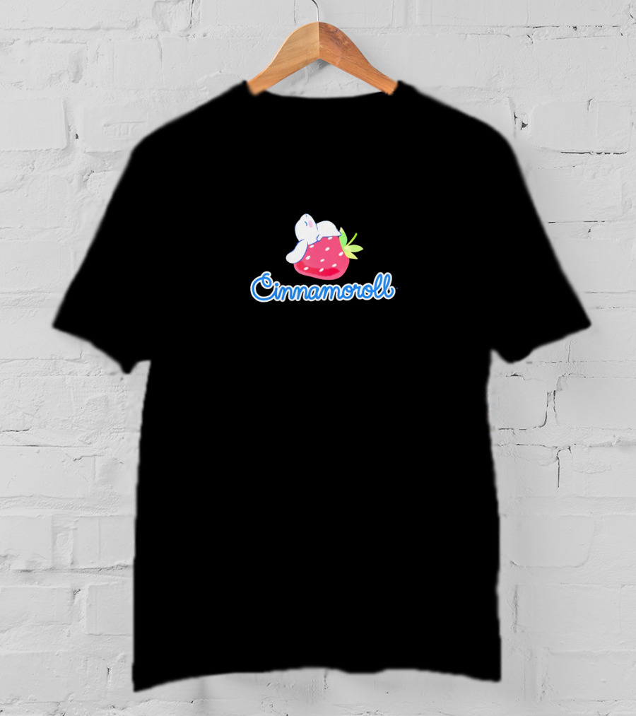 Cinnamoroll Hello Kitty Strawberry T-Shirt