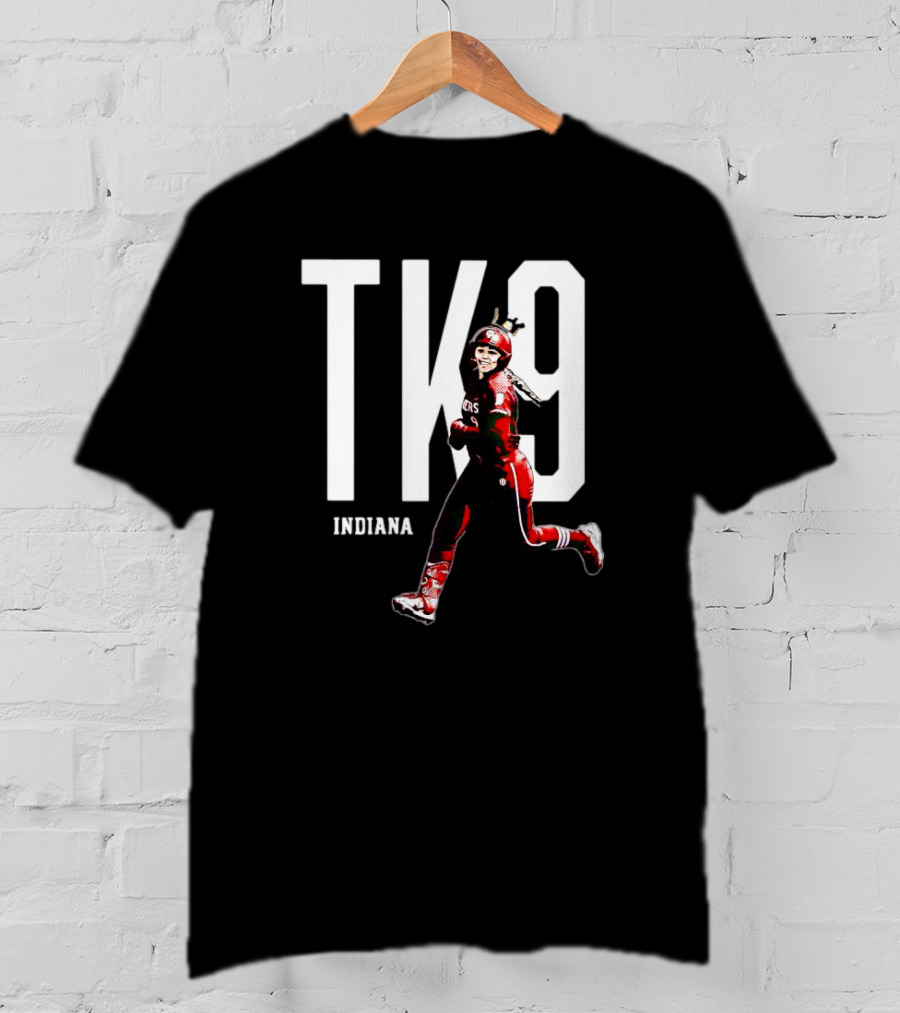 TK9 Indiana Softball Taryn Kern Player Runner T-Shirt