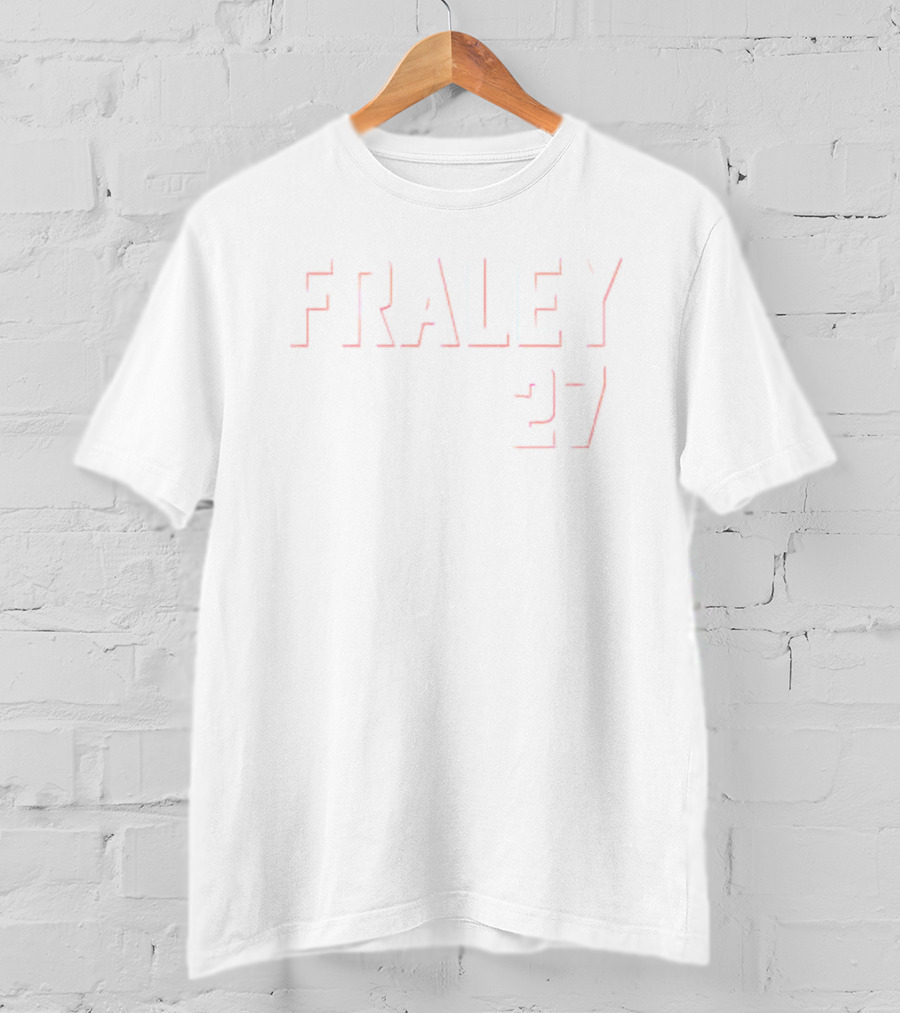Jake Fraley Fraley 27 Cincinnati Reds Baseball T-Shirt