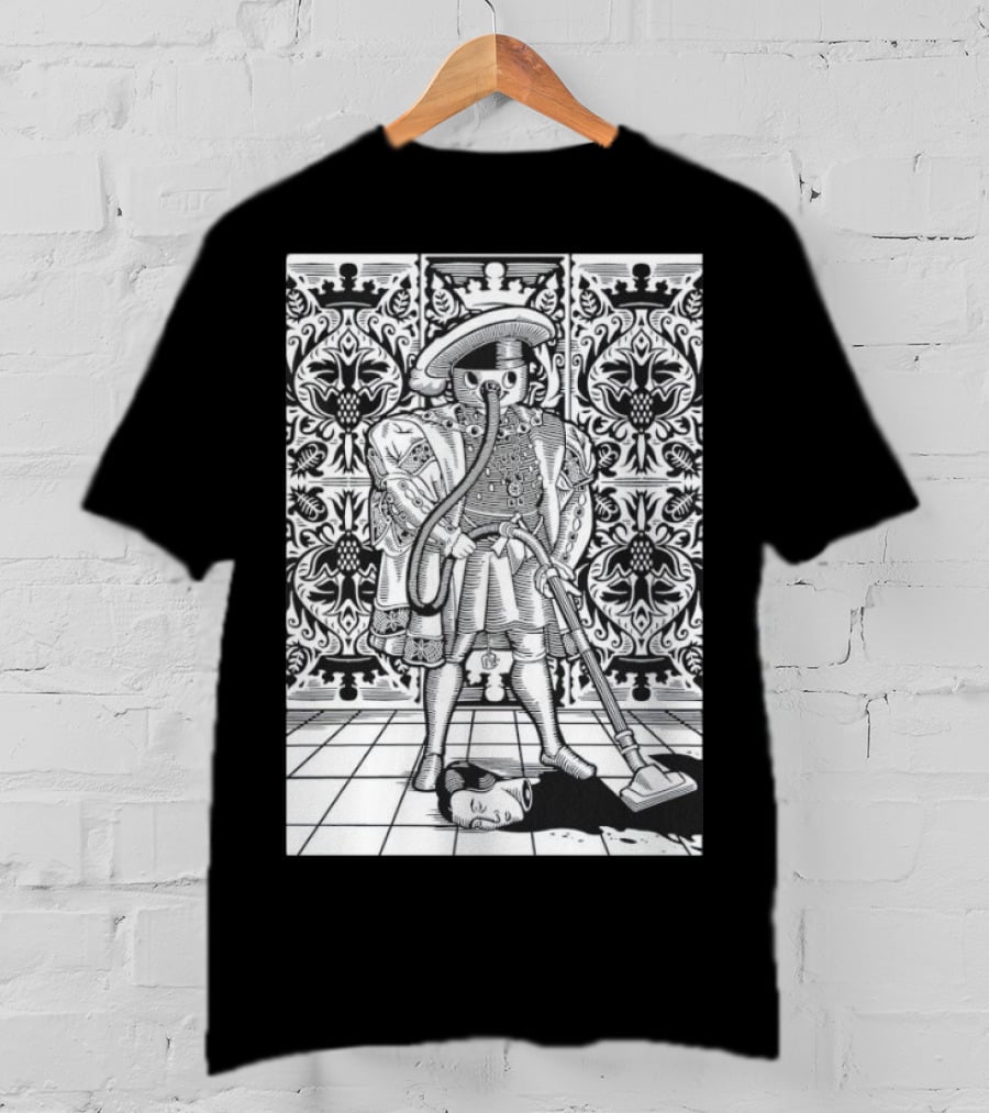 King Henry Vacuum Renaissance Robot T-Shirt