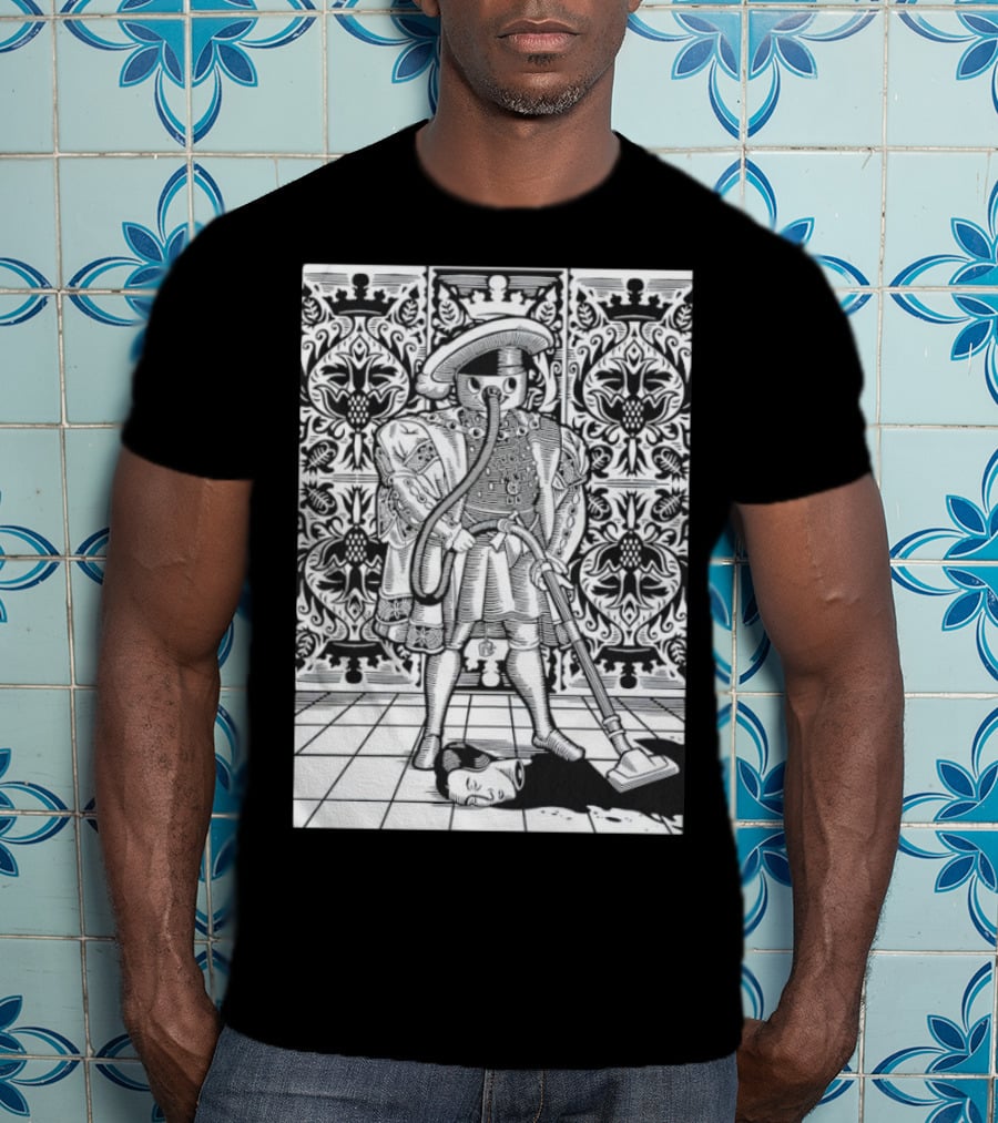 King Henry Vacuum Renaissance Robot T-Shirt