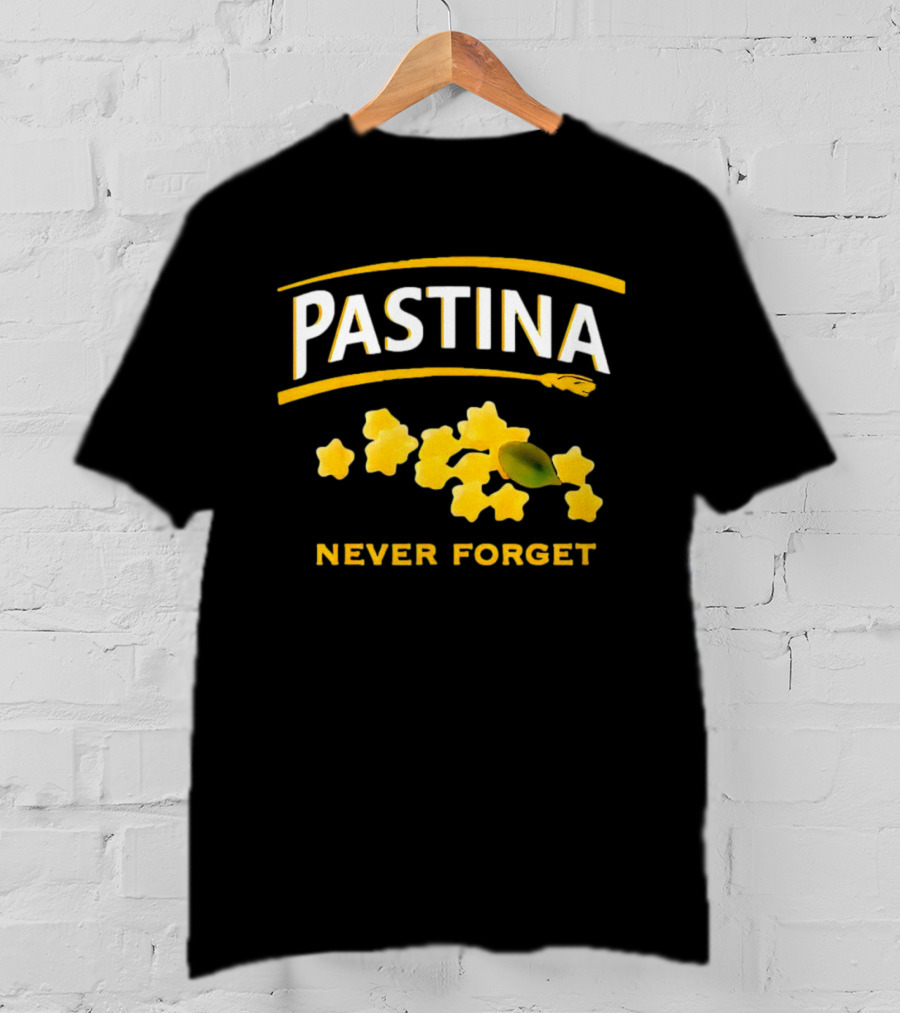 Pastina Never Forget Star Shaped Pasta Leaves T-Shirt
