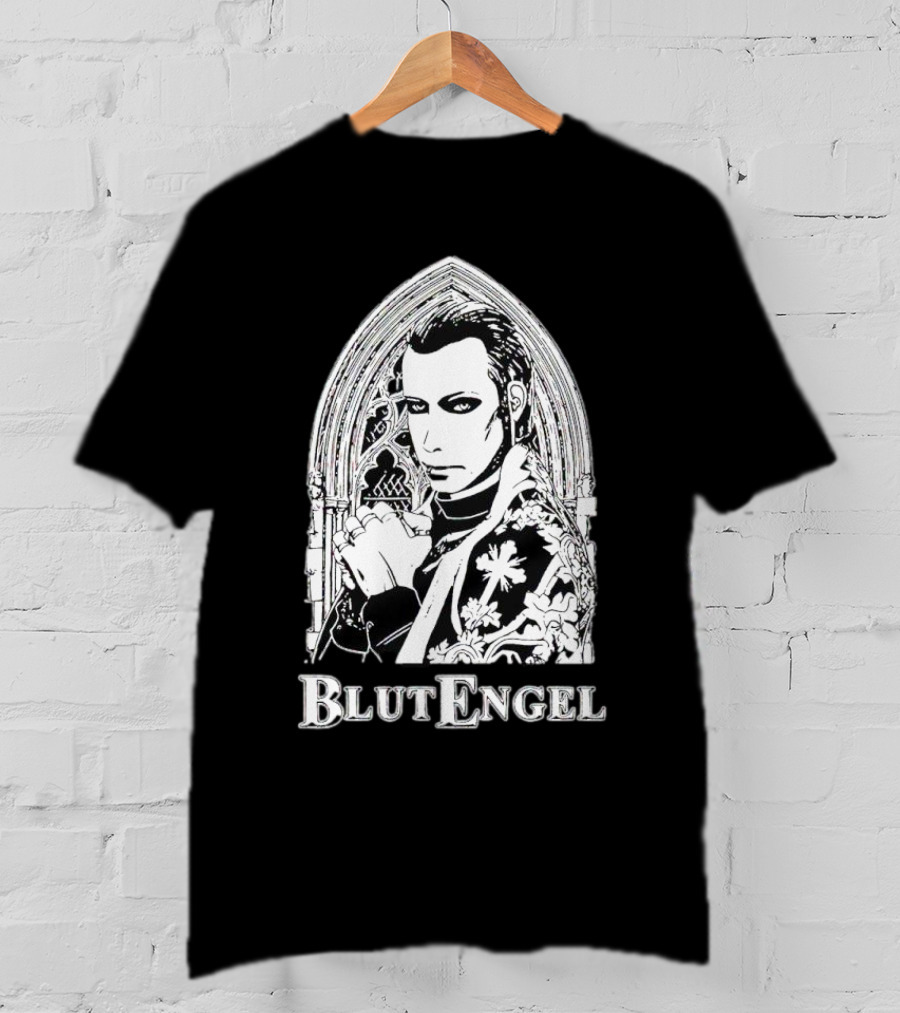 Blutengel Gothic Arch Portrait Chris Paul T-Shirt