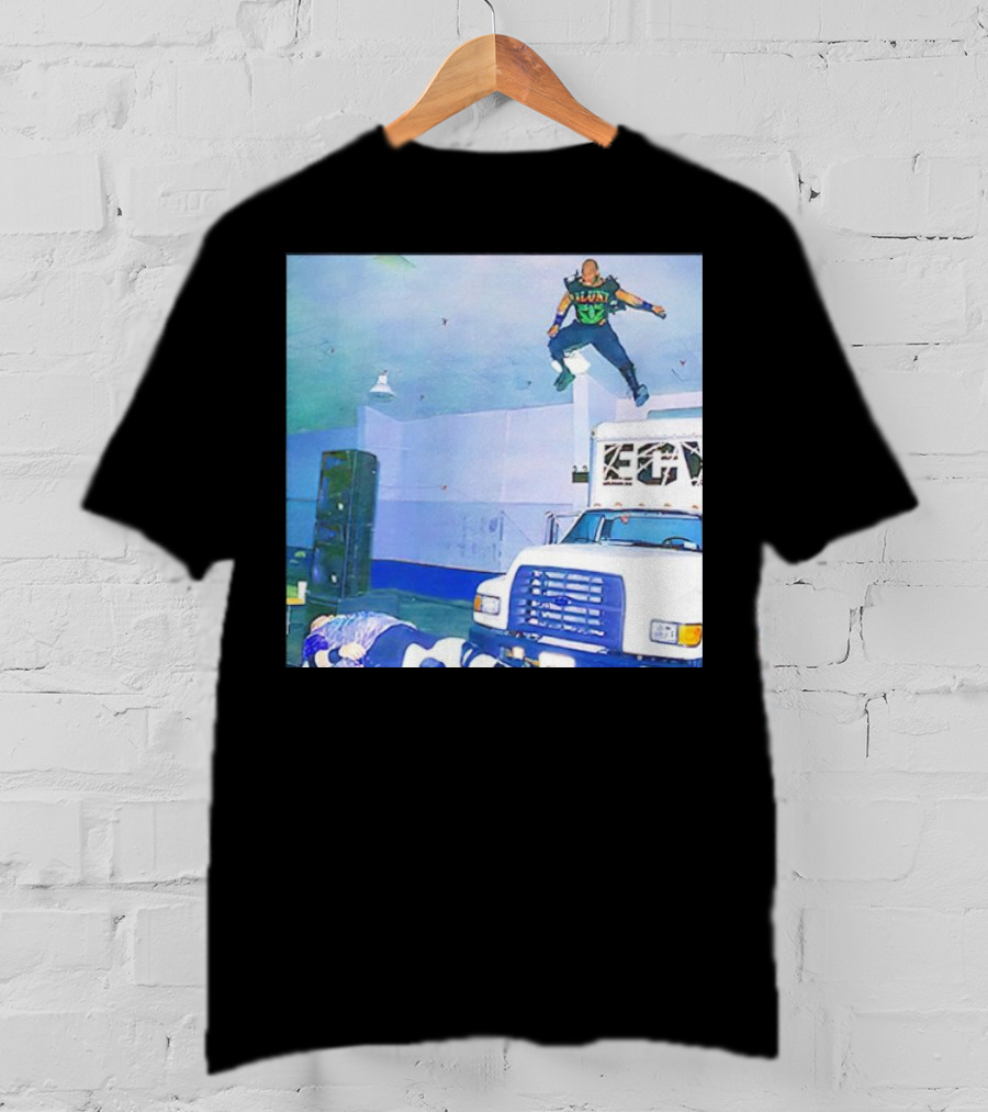 Jerome Young New Jack Flying ECW Truck Arena Scene T-Shirt
