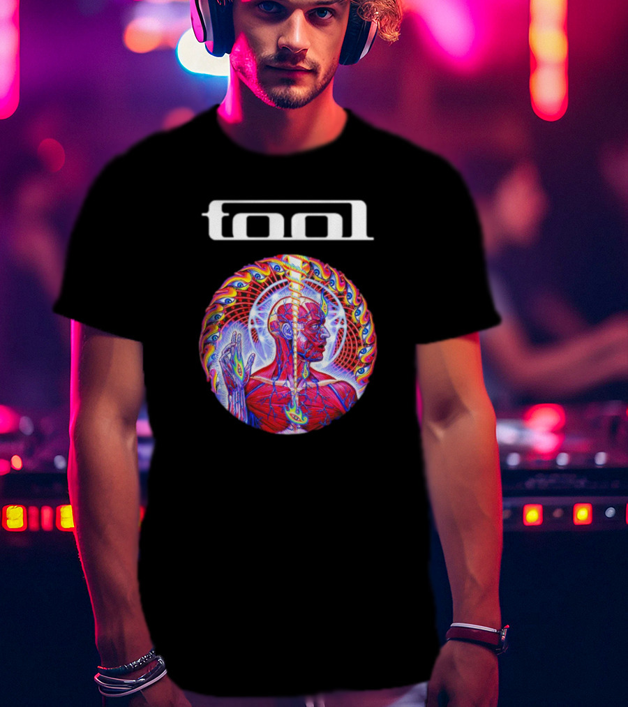 Tool Lateralus Album Artwork Psychedelic Anatomy T-Shirt