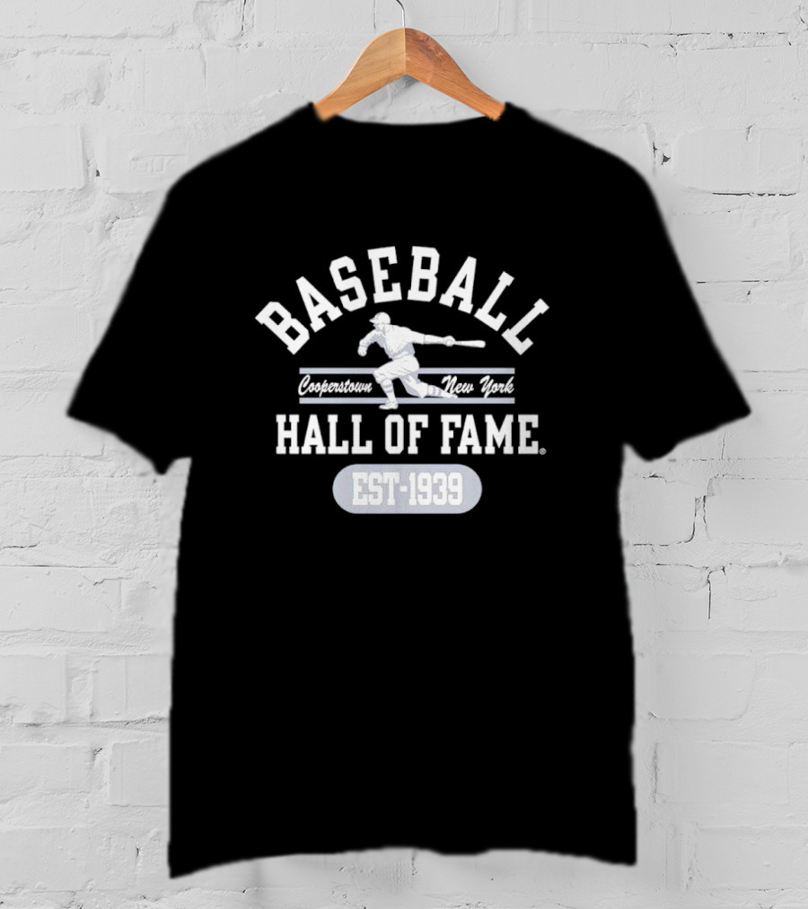 Baseball Hall Of Fame Cooperstown New York EST 1939 T-Shirt