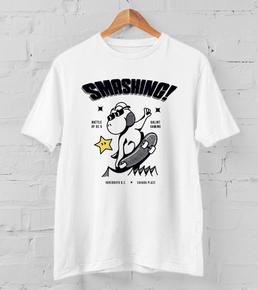 Battle Of BC 5 Vancouver B.C. Canada Place Galint Gaming Smashing T-Shirt