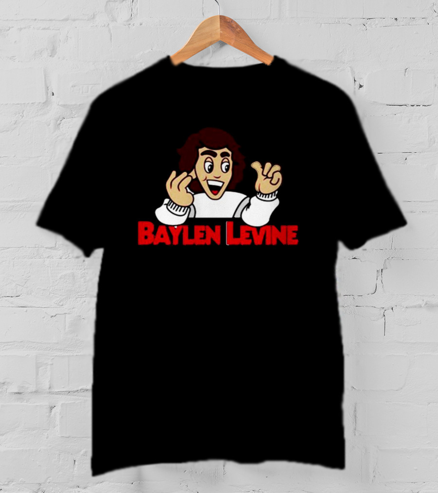 Baylen Levine Cartoon Character Gesture T-Shirt
