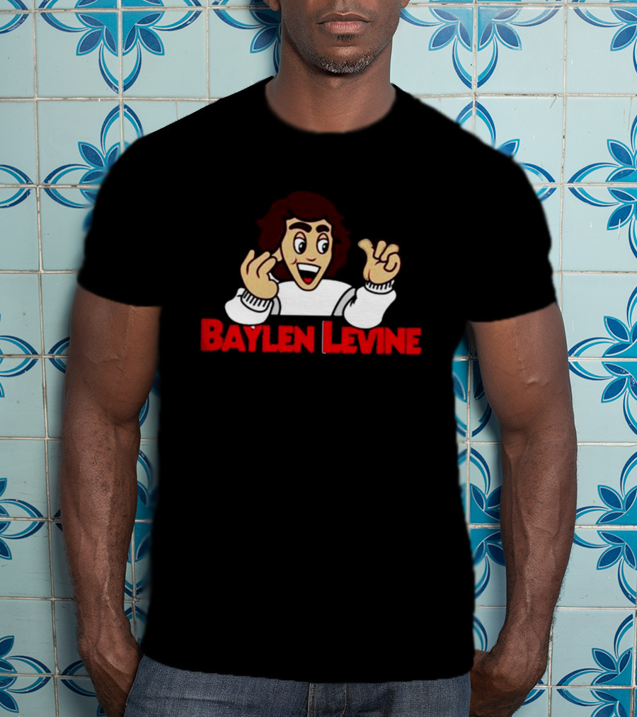 Baylen Levine Cartoon Character Gesture T-Shirt