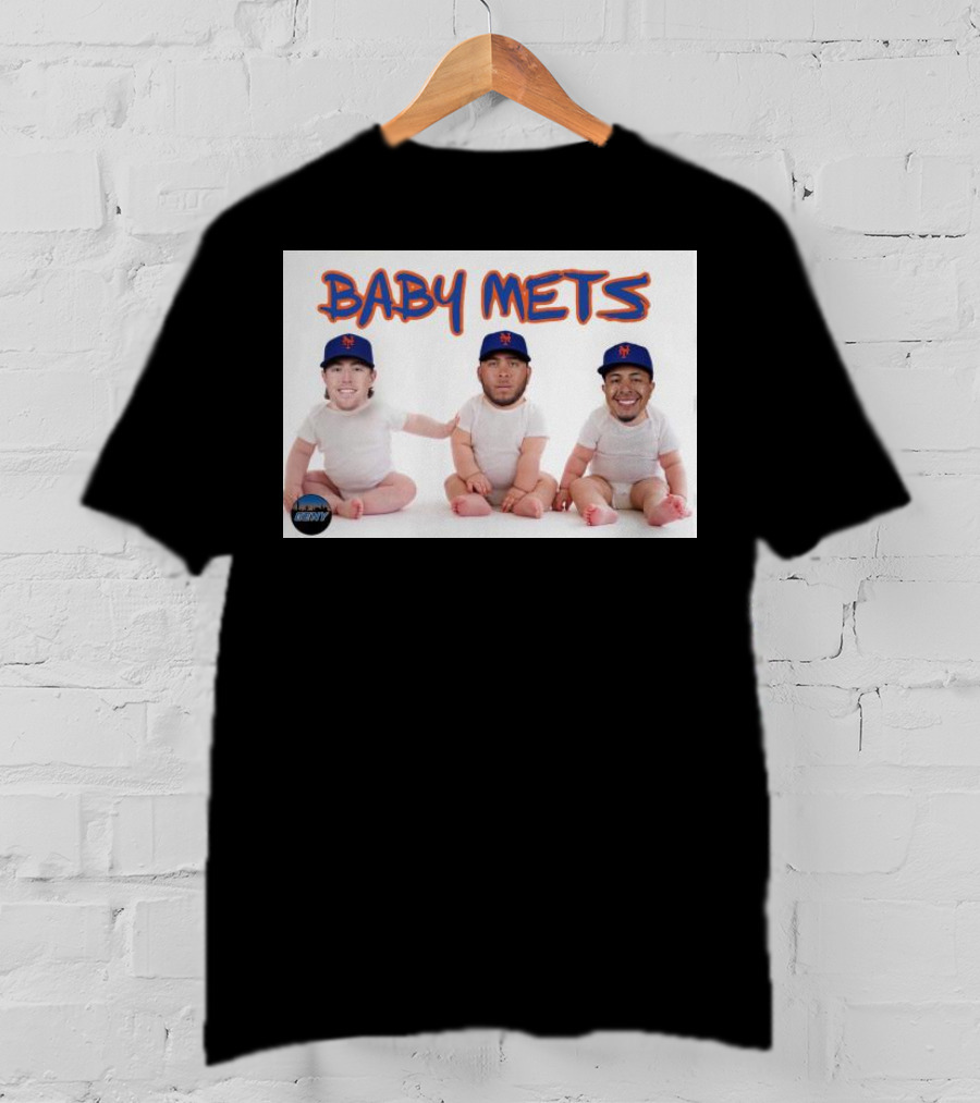 Brett Baty Mark Vientos Francisco Álvarez Baby Mets New York Mets T-Shirt