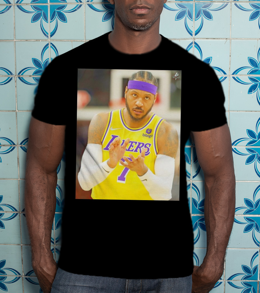 Carmelo Anthony Lakers STAYME70 T-Shirt