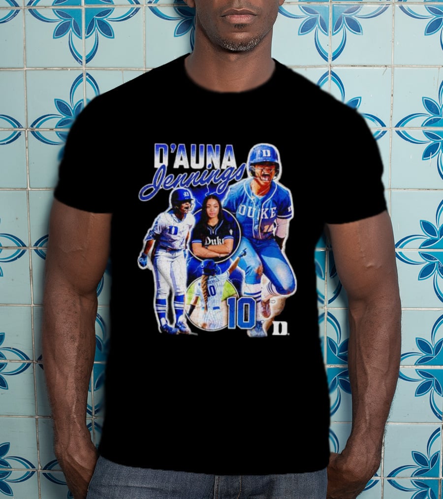 D'auna Jennings Duke Softball 10 T-Shirt