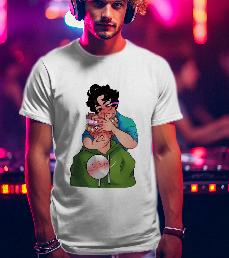 DNF Cartoon Dream SMP Fanart Hoodie Boys Hugging T-Shirt