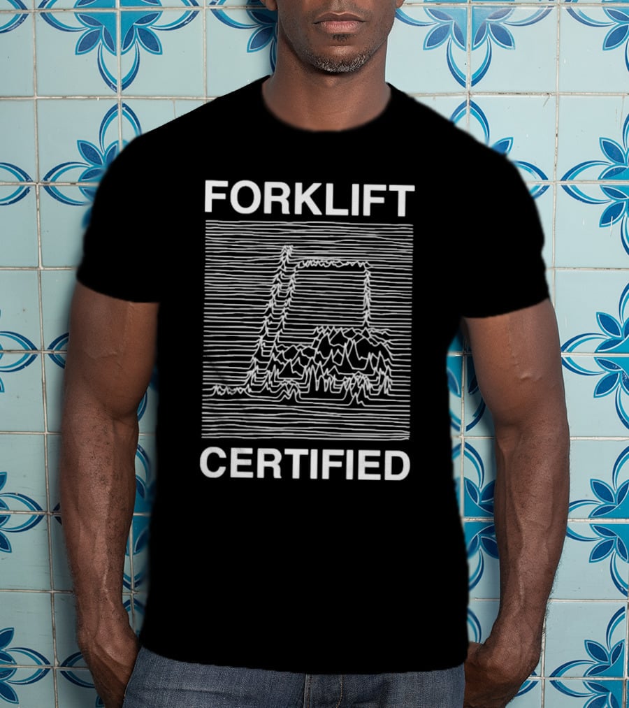 Forklift Certified Joy Division Unknown Pleasures T-Shirt