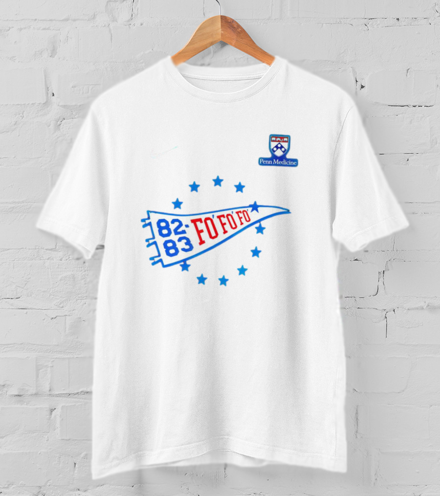 James Harden Philadelphia 76ers 82 83 Fo Fo Fo Penn Medicine T-Shirt