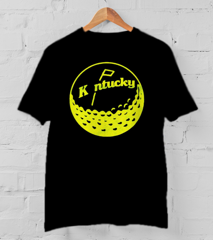 Kentucky Golf Ball Logo With Retro T-Shirt