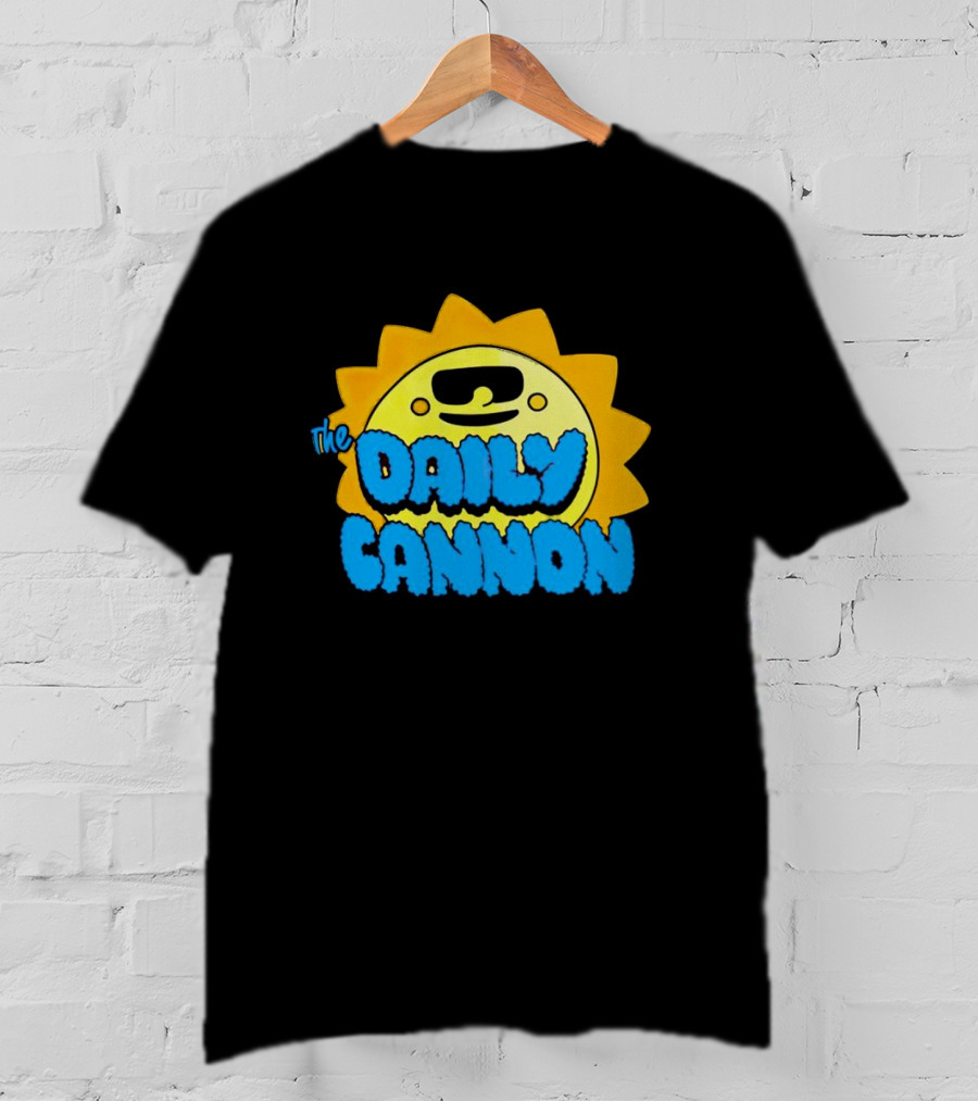 The Daily Cannon Sunburst Smile Emblem T-Shirt