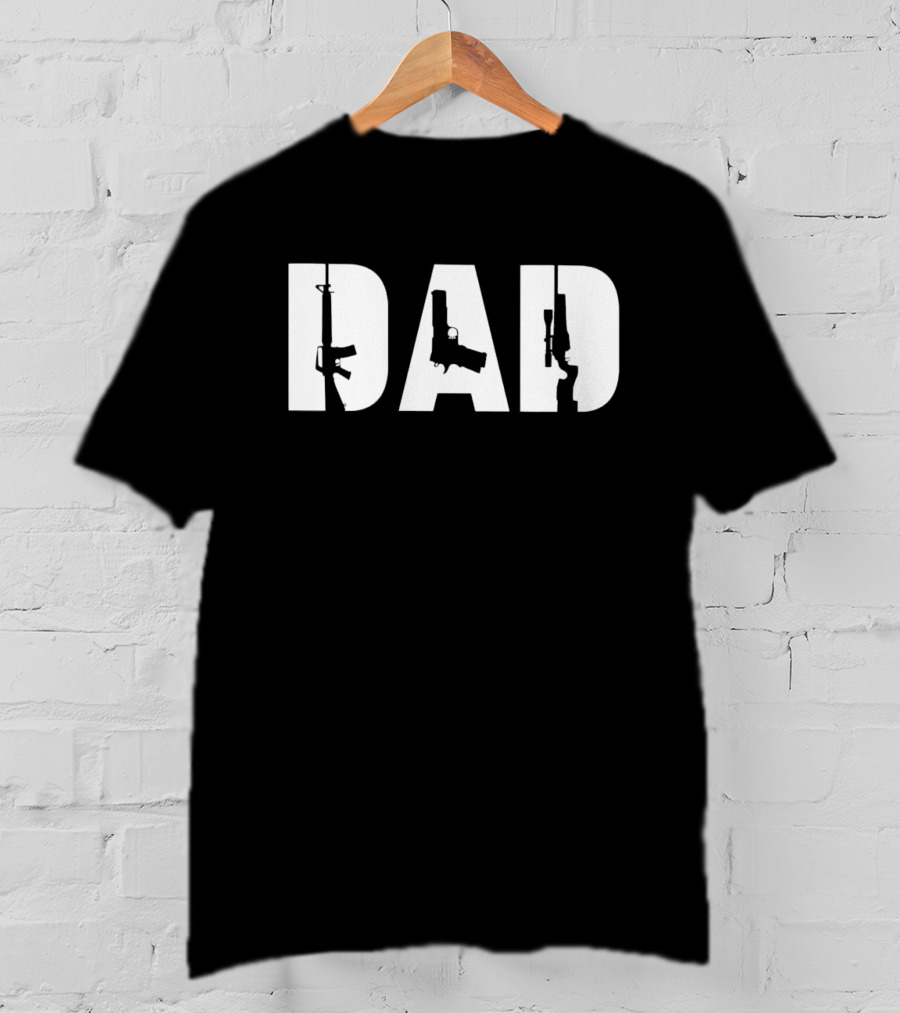 2nd Amendment Dad Gun T-Shirt