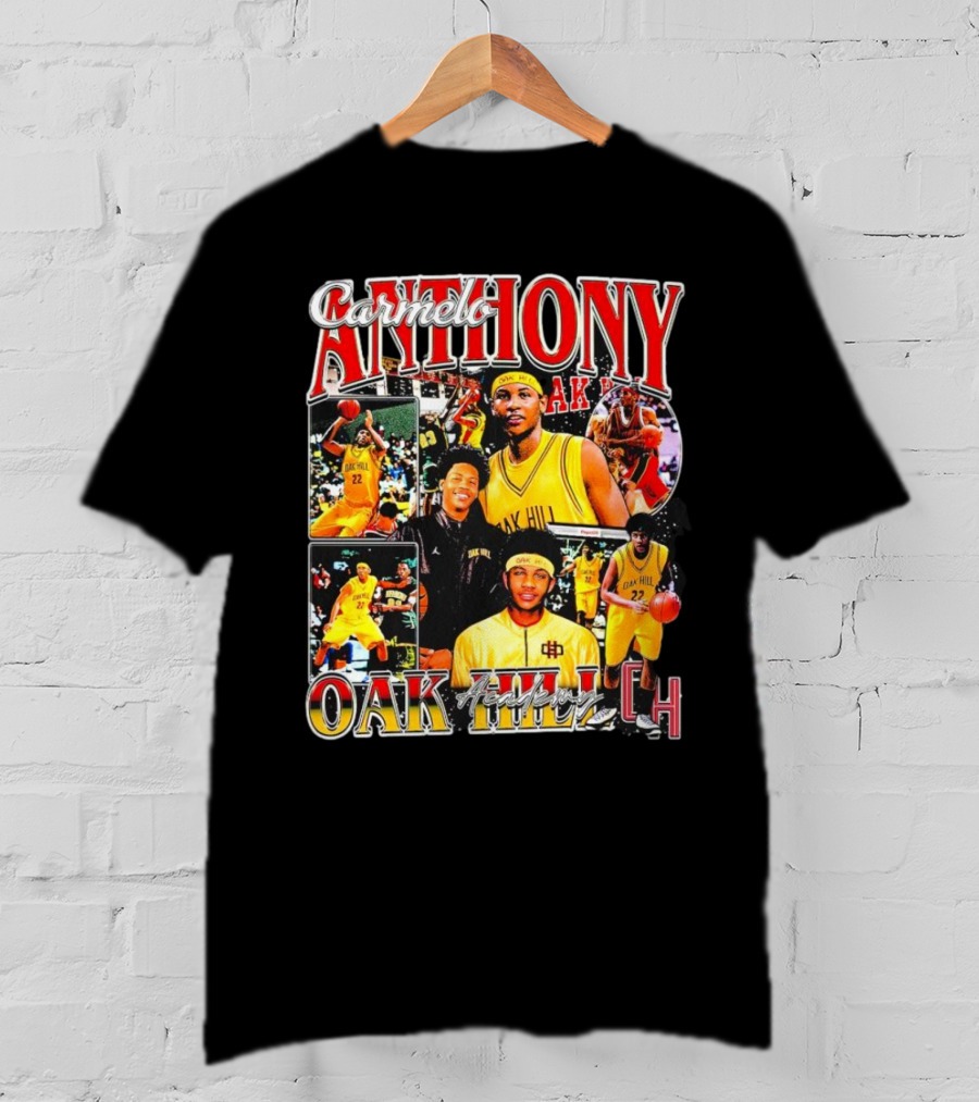 Carmelo Anthony Oak Hill Academy Basketball Highlights T-Shirt