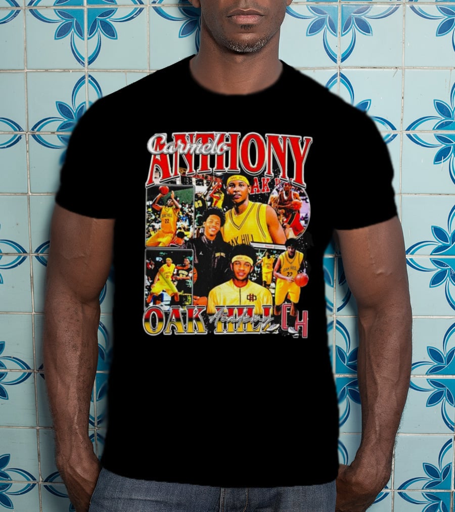 Carmelo Anthony Oak Hill Academy Basketball Highlights T-Shirt
