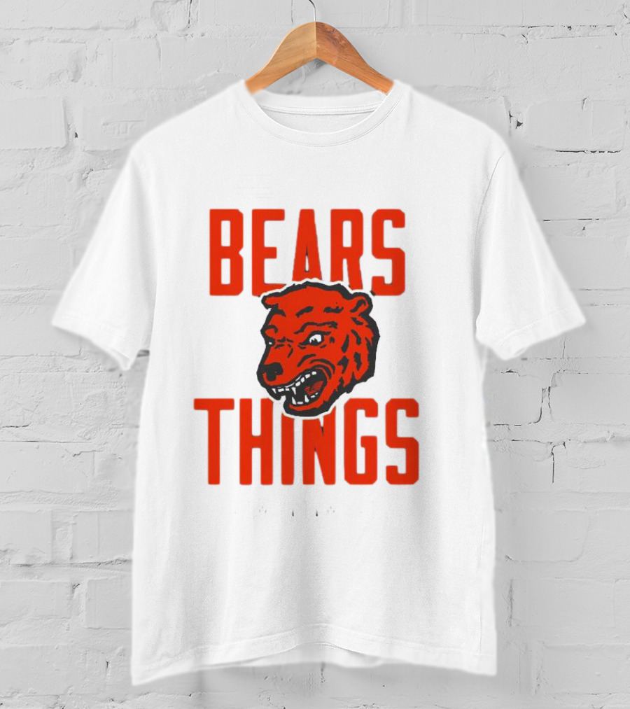 Chgo Bears Things From Adam Hoge T-Shirt
