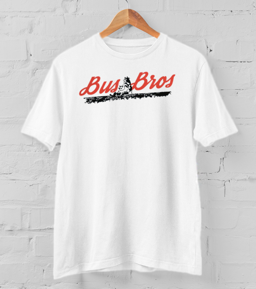 Bus Bros Indy Shop Cow T-Shirt