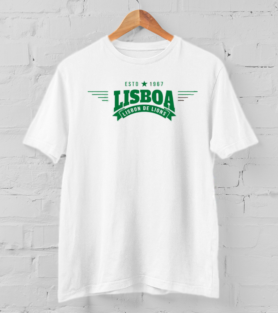 ESTD 1967 LISBOA LISBON DE LIONS T-Shirt