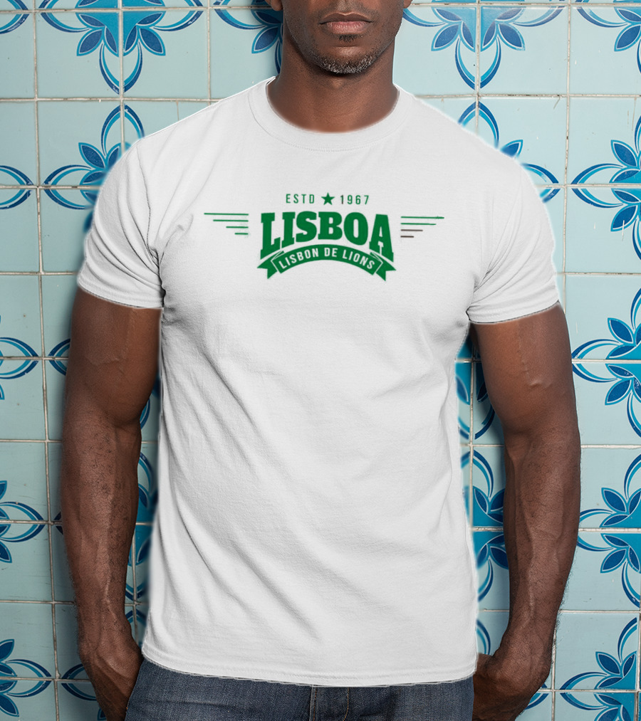 ESTD 1967 LISBOA LISBON DE LIONS T-Shirt