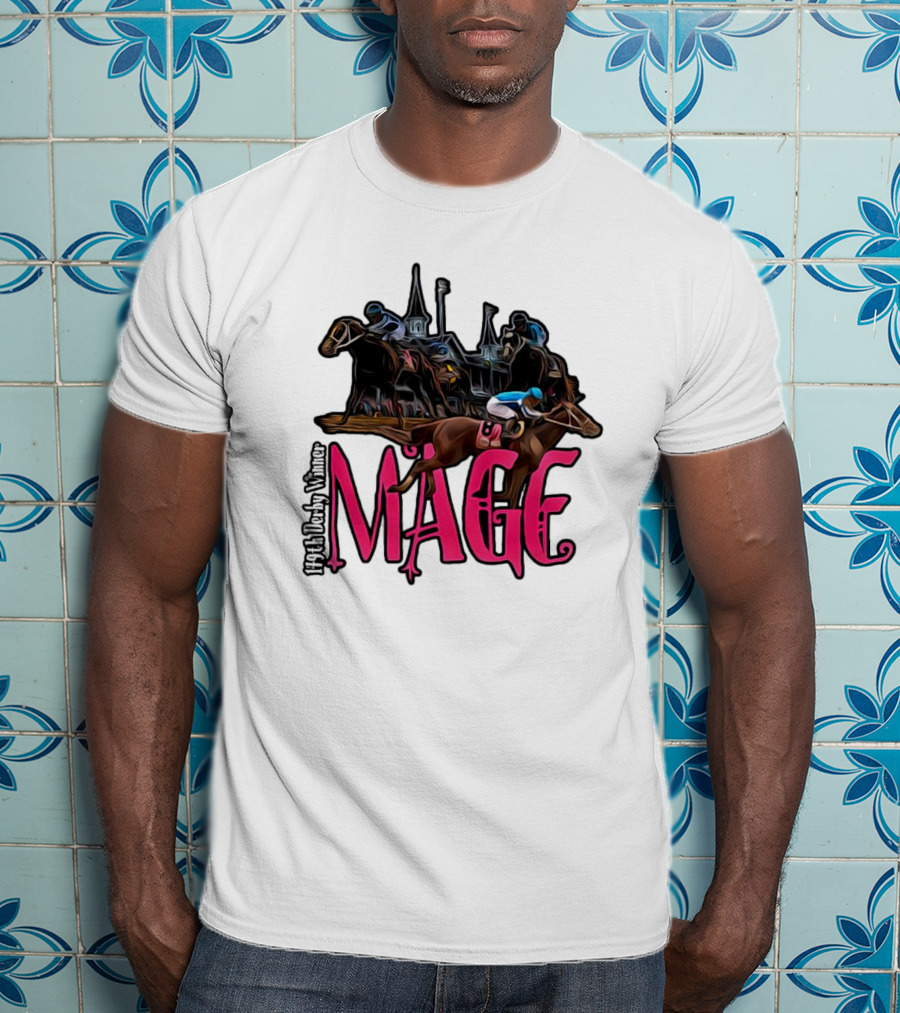 Mage 149th Derby Winner Horse Racing Iconic Event T-Shirt