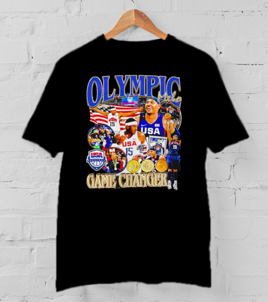 OLYMPIC Melo USA Basketball 15 Game Changer T-Shirt