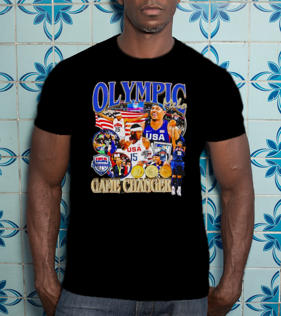 OLYMPIC Melo USA Basketball 15 Game Changer T-Shirt