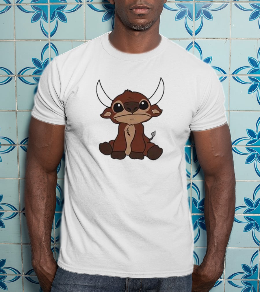 Stitch Experiment 716 Bull Character T-Shirt