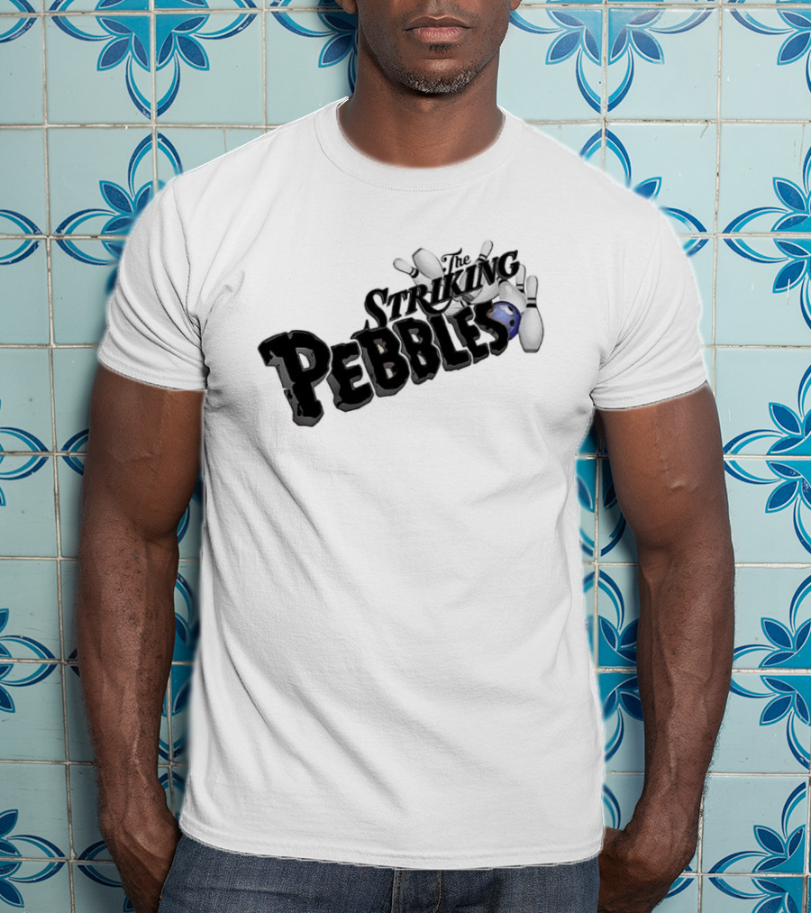 The Striking Pebbles Bowling Pins And Ball T-Shirt