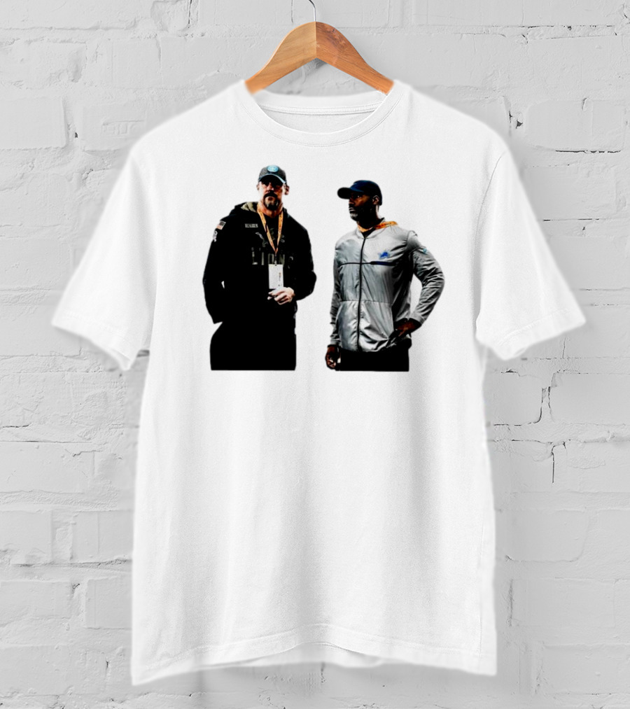Brad Holmes Dan Campbell Detroit Lions Coaches NFL Football T-Shirt