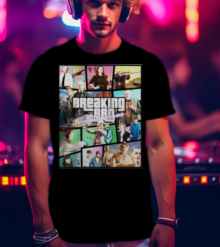 Breaking Bad Albuquerque Custom GTA T-Shirt